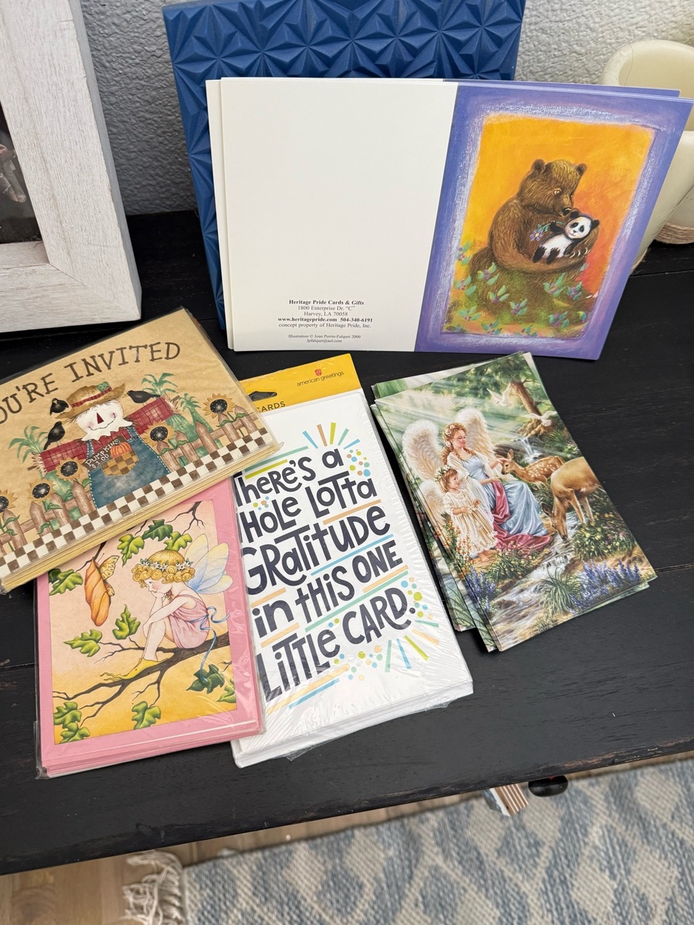 Assorted Greeting Card Lot with Colorful Illustrations